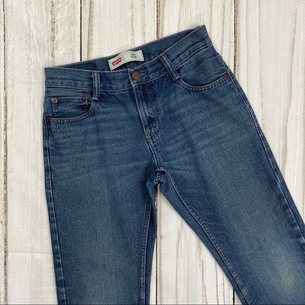 Levi’s Boys’ 511 Slim Jeans, 14R - Picture 6 of 10